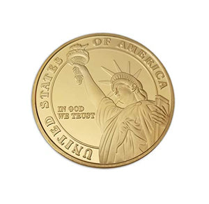 Moneta da collezione d'epoca Liberty e commemorativa