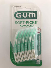 Carica l'immagine nel visualizzatore di Gallery, Gum - 30 morbidi scovolini dentali advanced con custodia da viaggio, regolari
