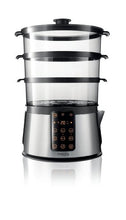 Carica l&#39;immagine nel visualizzatore di Gallery, Philips HD9190/30 Vaporiera con Infusore di Aromi, 3 cestelli, Ricettario,... - Ilgrandebazar