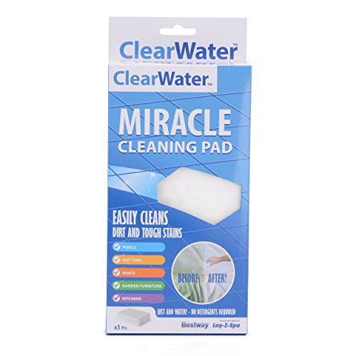 Clearwater Miracolo Spugna Eraser Pad Adatto per Lay-Z-Spa da...