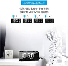 Carica l'immagine nel visualizzatore di Gallery, Orologi a proiezione per camere da letto e viaggi - Orologio soffitto con...