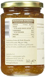 Agrisicilia Confettura Extra di Fichi bianchi - 360 g