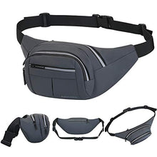 Carica l'immagine nel visualizzatore di Gallery, Ariineer Marsupio Sportivo Running Outdoor Escursioni Cintura Corsa da Grigio