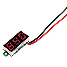 Carica l&#39;immagine nel visualizzatore di Gallery, IZOKEE 4 Pezzi 0.28 Pollici Mini Voltmetro Digital LED Due fili 0,28 pollici - Ilgrandebazar