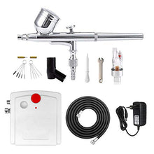 Carica l&#39;immagine nel visualizzatore di Gallery, Compressore Aerografo Kit Mini Set per Modellismo... - Ilgrandebazar