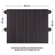 Carica l&#39;immagine nel visualizzatore di Gallery, Parasole da Auto per Bambini con Funzione di Tendina e Ventose | Protezione...