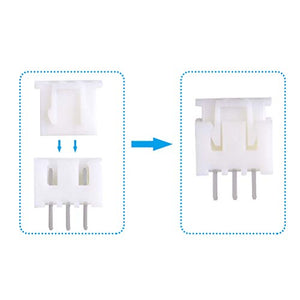 IZOKEE 460pcs JST Connettore Kit con 2,54mm JST-XH Connettori - Ilgrandebazar