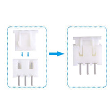 Carica l'immagine nel visualizzatore di Gallery, 460pcs JST Connettore Kit con 2,54mm JST-XH 2/3/4/5/6 Pin Maschio + Femmina...