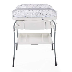 Chicco Cuddle& Bubble Bagnetto e Fasciatoio, Cool Grey Neutro - Ilgrandebazar