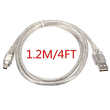 Carica l'immagine nel visualizzatore di Gallery, ILS. - 1.2M 4FT High Speed USB 2.0 Male to 4 Pin IEEE 1394 cavo Lead... - Ilgrandebazar