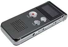 Carica l&#39;immagine nel visualizzatore di Gallery, Wiiguda@8GB Registratore Audio Digitale USB Registratore Vocale Portatile con Microfono Multifunzionale&amp;MP3 Lettore con Display LCD