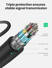 Carica l&#39;immagine nel visualizzatore di Gallery, UGREEN Cavo Micro HDMI Maschio a Femmina 4K 3D Supporta ARC Ethernet...