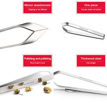 Carica l&#39;immagine nel visualizzatore di Gallery, SelfTek 5 Pezzi Pinze in Acciaio Inox da 3 Pollici 6.3 Pollici... - Ilgrandebazar