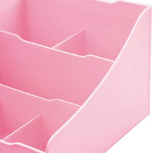 Carica l&#39;immagine nel visualizzatore di Gallery, Uncluttered Designs Porta Cosmetici con Cassetti (Rosa) 2 cassetti, Rosa