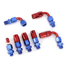 Carica l&#39;immagine nel visualizzatore di Gallery, KIMISS Regolatore di pressione carburante universale rosso + argento - Ilgrandebazar