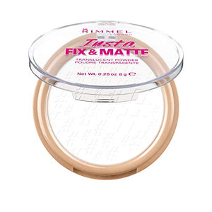 Rimmel - Cipria Trasparente Compatta Fix&Matte - Formula Opacizzante e... - Ilgrandebazar