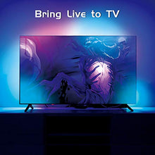 Carica l&#39;immagine nel visualizzatore di Gallery, Striscia LED USB WiFi con Telecomando a Infrarossi, Maxcio Tv 2m