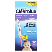 Carica l'immagine nel visualizzatore di Gallery, Clearblue Test di Ovulazione Digitale, Confezione con 20 20 Unità