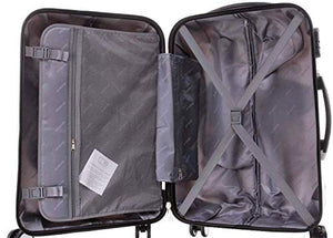 Set valigie rigide tipo trolley in policarbonato, 3 Set, Butterfly(4er Set)
