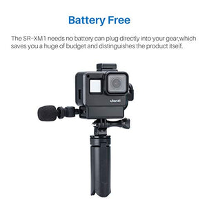 Saramonic SR-XM1-Mini microfono Vlog per DJI OSMO Action GoPro, microfono...