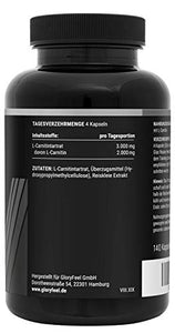 GloryFeel Sport Integratore L-Carnitina, 140 Capsule Vegan, 3.000 mg di Pura...
