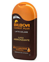 Carica l&#39;immagine nel visualizzatore di Gallery, Bilboa Carrot Plus Latte Solare Super Abbronzante - 200 ml