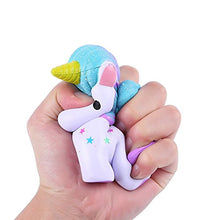 Carica l&#39;immagine nel visualizzatore di Gallery, Enfants légendaire Colourful Life Magique Unicorn Squishy Toy - Ilgrandebazar