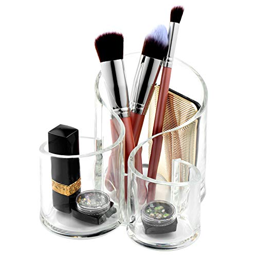 WolinTek Organizzatore Trucco in Acrilico, Contenitori Trucchi Cosmetic...
