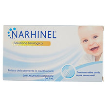 Carica l&#39;immagine nel visualizzatore di Gallery, Narhinel Soluzione Fisiologica - Pacco da 20 X 100 Ml - Ilgrandebazar