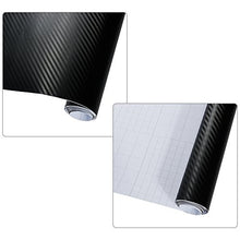 Carica l'immagine nel visualizzatore di Gallery, Anpro 2 Rotoli Pellicola Adesiva 3D Carbonio/Rivestimento Adesivo Adesiva Nero per Auto/Car Stickers/Wrapping Auto e Moto/Fai da te/1520mm x 300mm