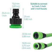 Carica l&#39;immagine nel visualizzatore di Gallery, Navaris Tubo Estensibile da Giardino - 2,5-7,5m Pistola 7 funzioni