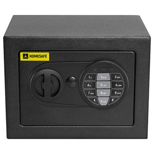 Homesafe HV17E Cassaforte Elettronica, 17x23x17cm (HxWxD), (HxWxD) - Ilgrandebazar
