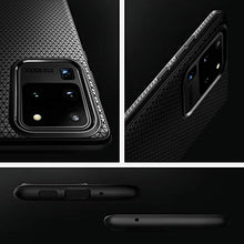 Carica l'immagine nel visualizzatore di Gallery, Spigen Cover Samsung Galaxy S20 Ultra Liquid Air Compatibile con Samsung Galaxy S20 Ultra Cover Custodia [5G] - Nero
