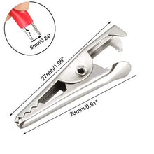 Carica l&#39;immagine nel visualizzatore di Gallery, Sourcing Map morsetti a coccodrillo, coccodrillo jumper clip Helper 6mm,40pcs - Ilgrandebazar