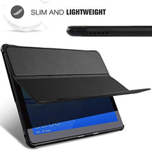 Carica l&#39;immagine nel visualizzatore di Gallery, IVSO Custodia Cover per Huawei Mediapad T5 10, Slim Smart Nero + 1 Pack