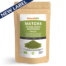 Carica l&#39;immagine nel visualizzatore di Gallery, Tè Verde Matcha Biologico in Polvere [ GRADO PREMIUM ] da 100 grammi. 100 g