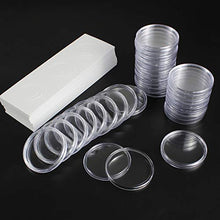 Carica l&#39;immagine nel visualizzatore di Gallery, Hysagtek, 30 Capsule per Monete da 46 mm con Guarnizione di Protezione in 8... - Ilgrandebazar