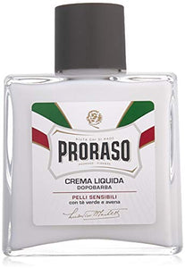 Proraso, Crema Liquida Dopobarba Anti-Irritazione con Tè Verde e Avena, 100... - Ilgrandebazar