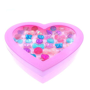 JZK 36 Regolabili Gemstone Cristallo Anelli Gioco per Bambina - Ilgrandebazar