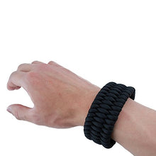 Carica l'immagine nel visualizzatore di Gallery, The Friendly Swede Braccialetto di Sopravvivenza Trilobite in XL, Nero
