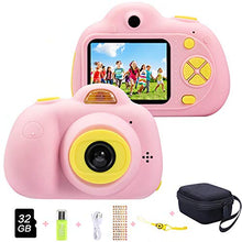 Carica l&#39;immagine nel visualizzatore di Gallery, ToyZoom Macchina Fotografica per Bambini, Bambina Fotocamera Digitale Rosa