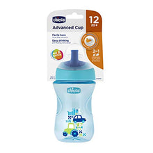 Carica l&#39;immagine nel visualizzatore di Gallery, Chicco 00006941200000 Advanced Tazza Antigoccia, Bambino, 12m+, Azzurro/Blu