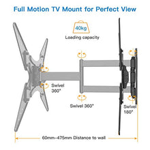 Carica l&#39;immagine nel visualizzatore di Gallery, Supporto TV con Braccio Girevole, Inclinabile ed Estendibile- Staffa per... - Ilgrandebazar
