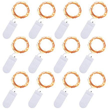 Carica l&#39;immagine nel visualizzatore di Gallery, Litogo Luci Led a Batteria (12 Pezzi), Lucine Decorative 2M Bianco Caldo - Ilgrandebazar