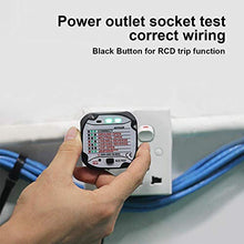 Carica l&#39;immagine nel visualizzatore di Gallery, BSIDE AST01 Rilevatore di tester per presa elettrica automatica 220V EU Plug - Ilgrandebazar