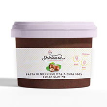 Carica l&#39;immagine nel visualizzatore di Gallery, Pasta di Nocciole Pura 100% Mortarella Campana per Gelati Creme Ganache Uso...
