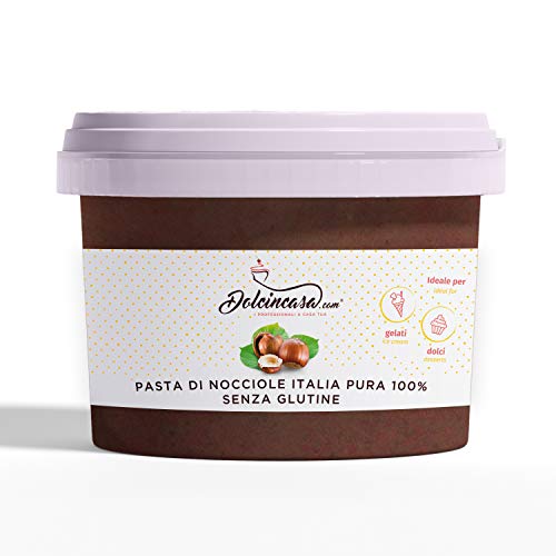 Pasta di Nocciole Pura 100% Mortarella Campana per Gelati Creme Ganache Uso...