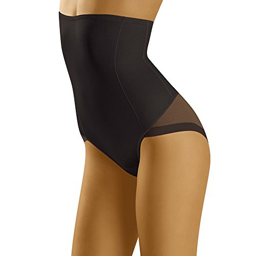 Wolbar Mutande Contenitive per Donna WB145 M, Nero