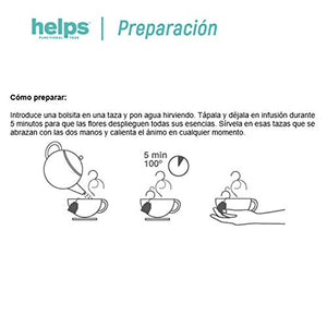 HELPS INFUSI - Infuso biologico per bambini e neonati con camomilla, anice...