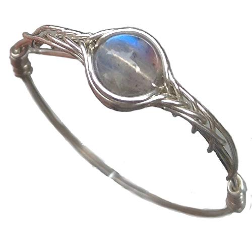 9# (9-26 1/2 opzione) Pietra naturale di luna labradorite Corda... - Ilgrandebazar